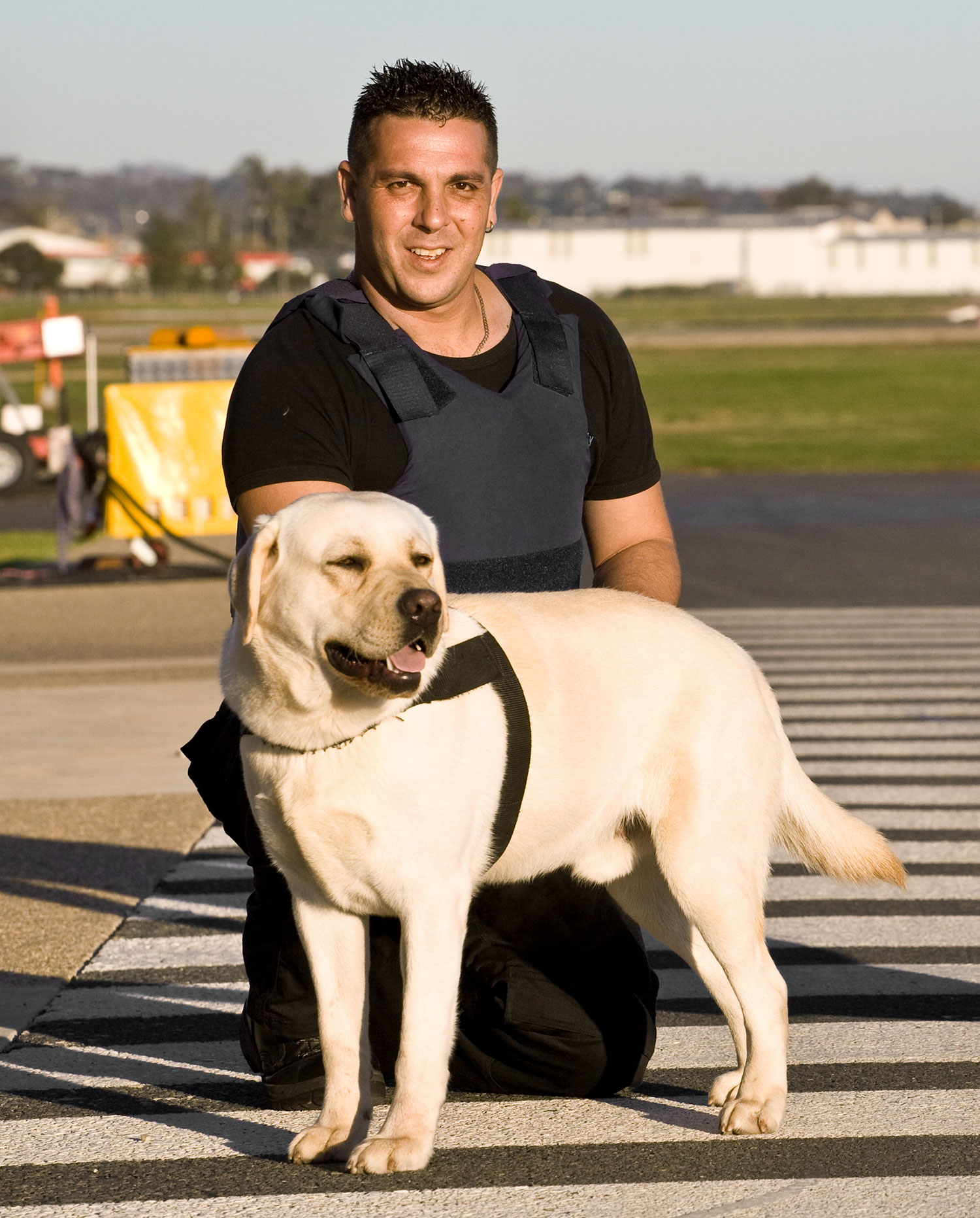 Steve at Albury Airport